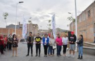 Con la construcción de Centro Deportivo Cumple José Saldívar con vecinos de la Colonia Culturas
