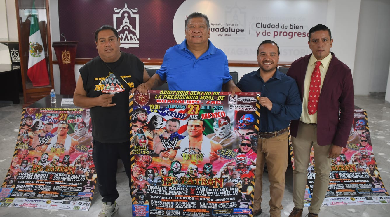 Será Ciudad de Guadalupe, escenario de espectacular función de lucha libre profesional