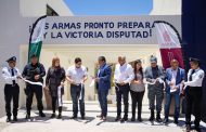 INAUGURAN AMPLIACIÓN DE LA CASA DE SEGURIDAD PÚBLICA DEL MUNICIPIO DE ZACATECAS