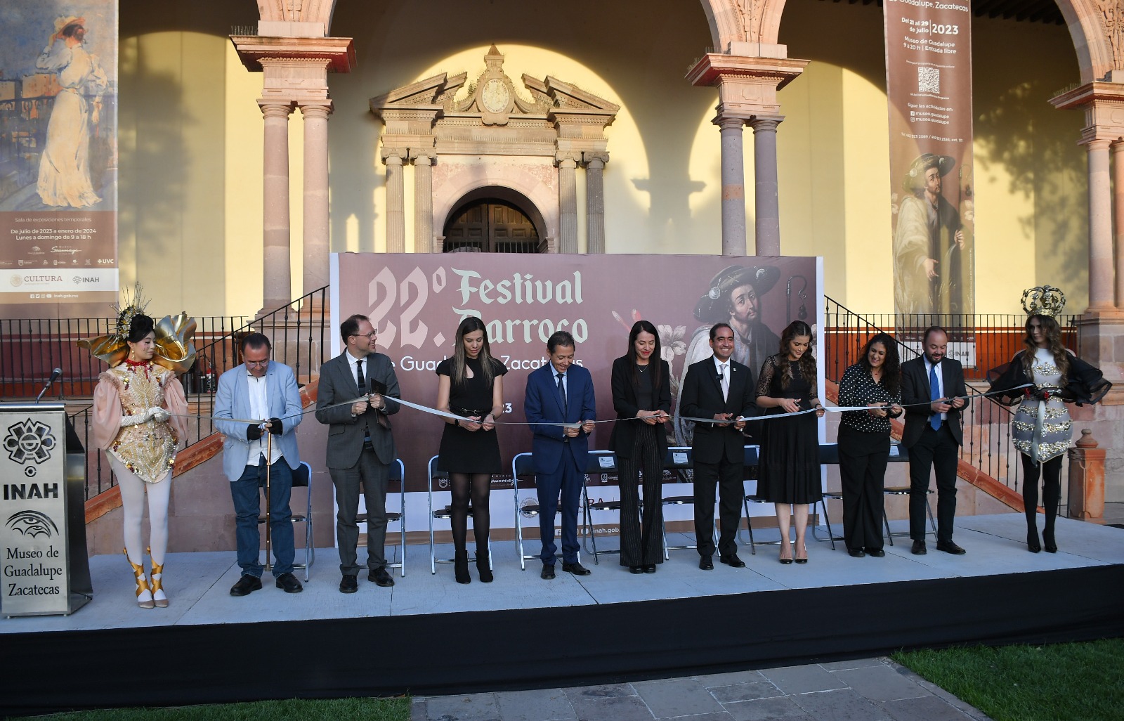Inauguran edición 22 del Festival Barroco de Guadalupe