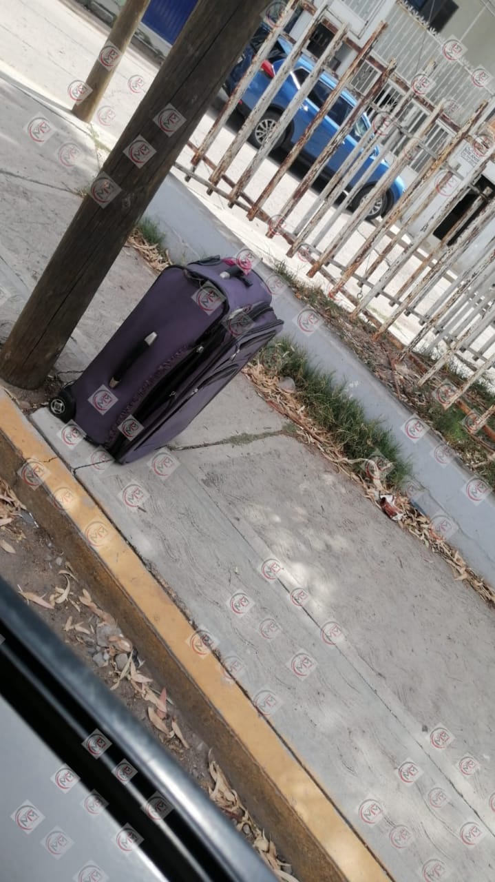 MALETA CAUSA FUERTE MOVIMIENTO POLICIAL EN FRESNILLO.