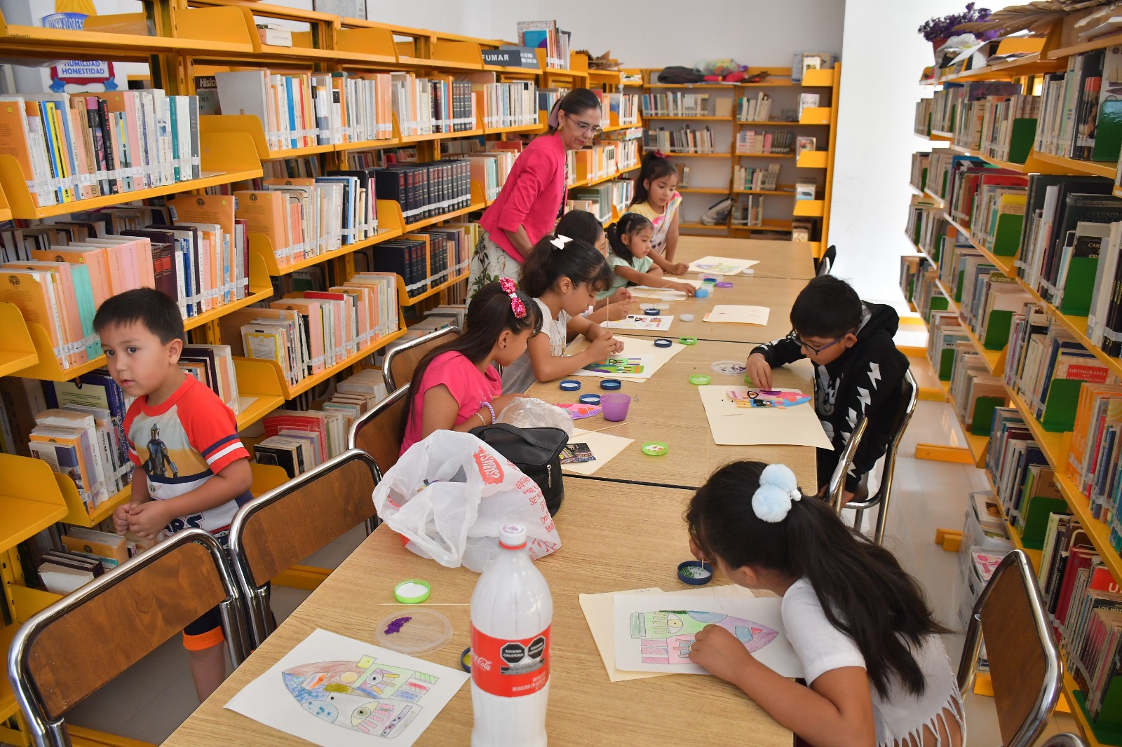 Con cursos de verano Fomentan la lectura entre la niñez guadalupense