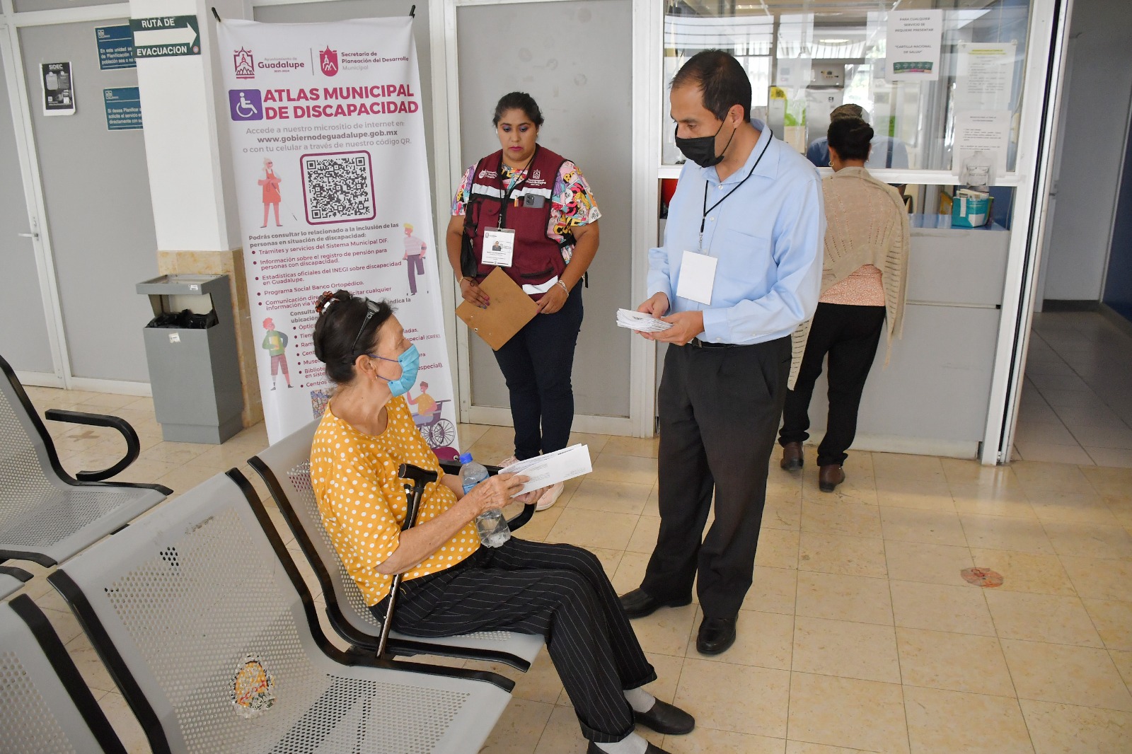 Promociona Ayuntamiento de Guadalupe Atlas Municipal de Discapacidad