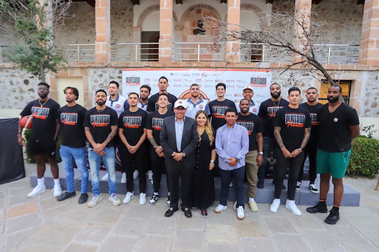 PLATEROS DE FRESNILLOPRESENTA EXCELENTEROSTER PARA LA LNBP