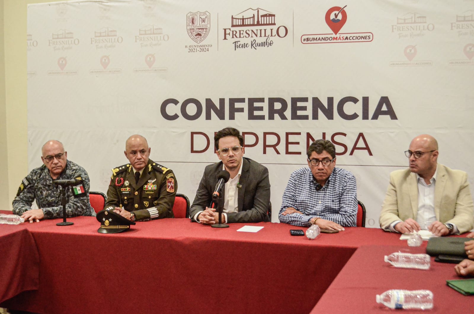 Refrenda Mesa Estatal de Construcción de Paz todo su respaldo al municipio de Fresnillo
