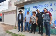 Entrega José Saldívar obra en tianguis de Chilitos