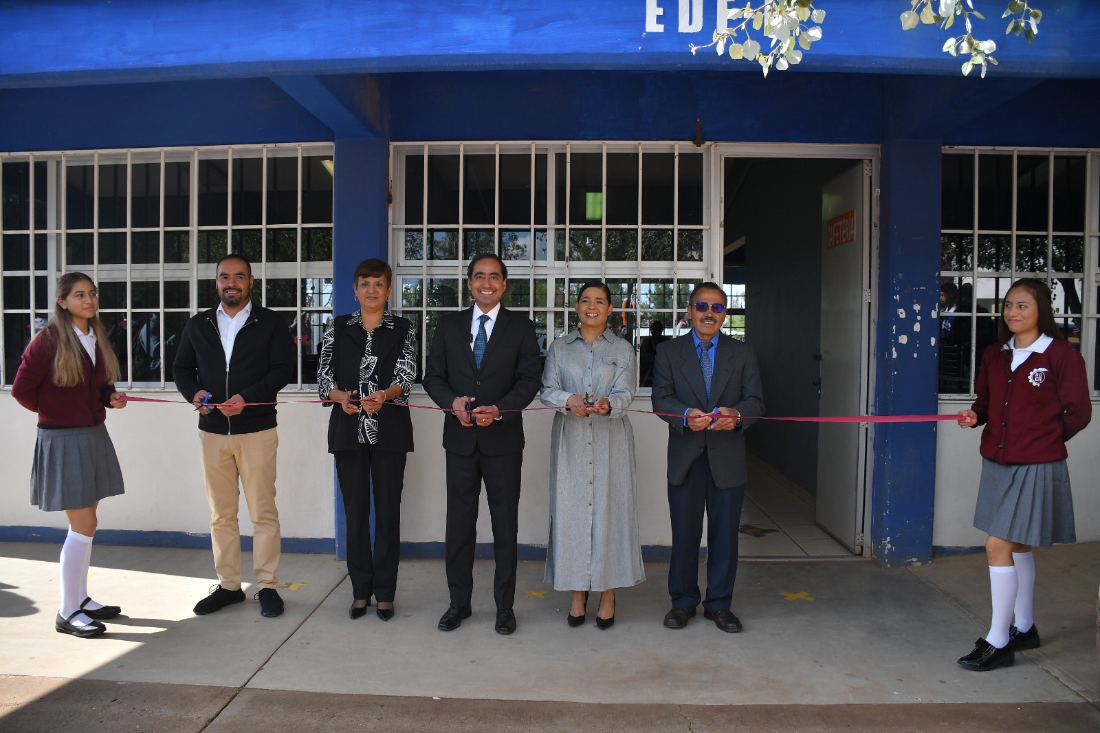 Con inauguración del Comedor Estudiantil y Comunitario del CETIS 113 Refrenda su compromiso José Saldívar Alcalde con la educación