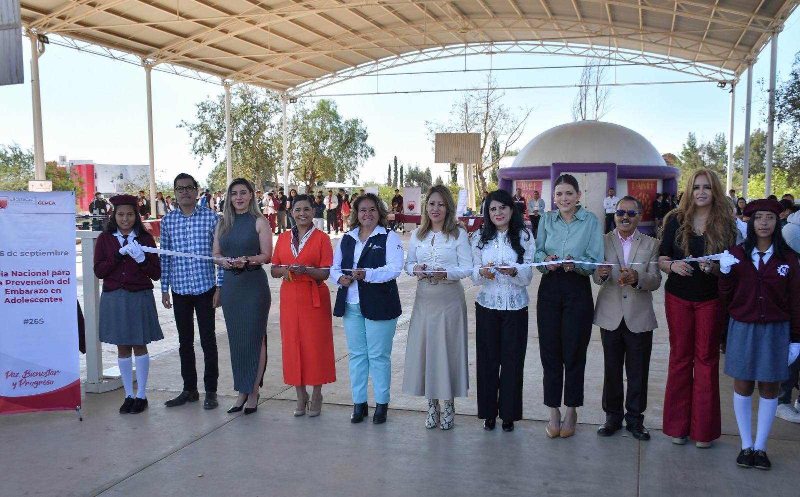 Refrenda José Saldívar su compromiso con la juventud guadalupense