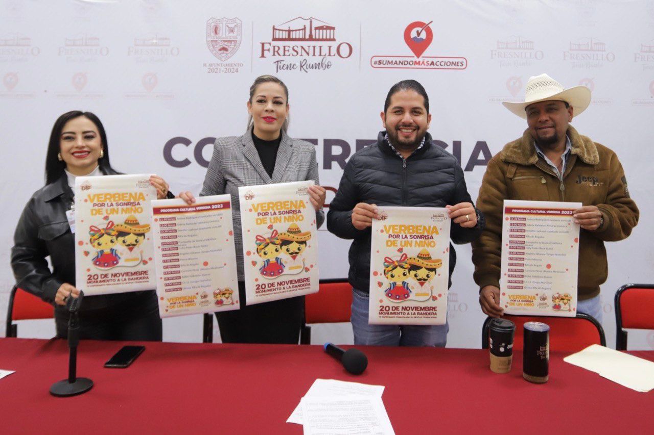 INVITAN A FRESNILLENSES A PARTICIPAR EN VERBENA “POR LA SONRISA DE UN NIÑO”