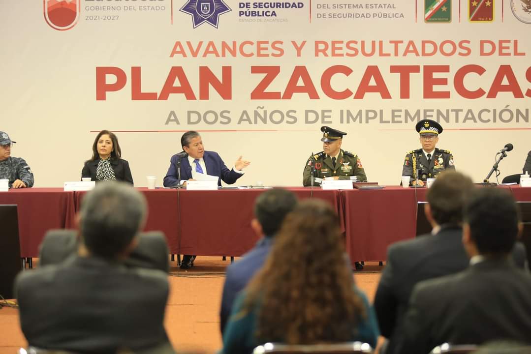 Coordinación, inteligencia y colaboración de la sociedad permiten resultados del Plan Zacatecas II: Gobernador David Monreal