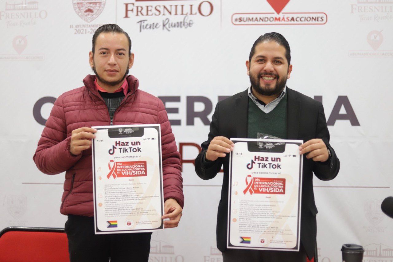 INVITAN A PARTICIPAR A CONCURSO DE TIK TOKS SOBRE LA CONMEMORACIÓN DE LA LUCHA CONTRA VIH/SIDA
