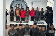 Fuerzas de Seguridad en Zacatecas desarticulan célula delictiva conformada por colombianos; detienen a 13 y rescatan a una persona privada de la libertad