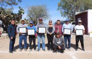 RECONOCEN A FUTBOLISTAS DE COLONIA MIGUEL HIDALGO