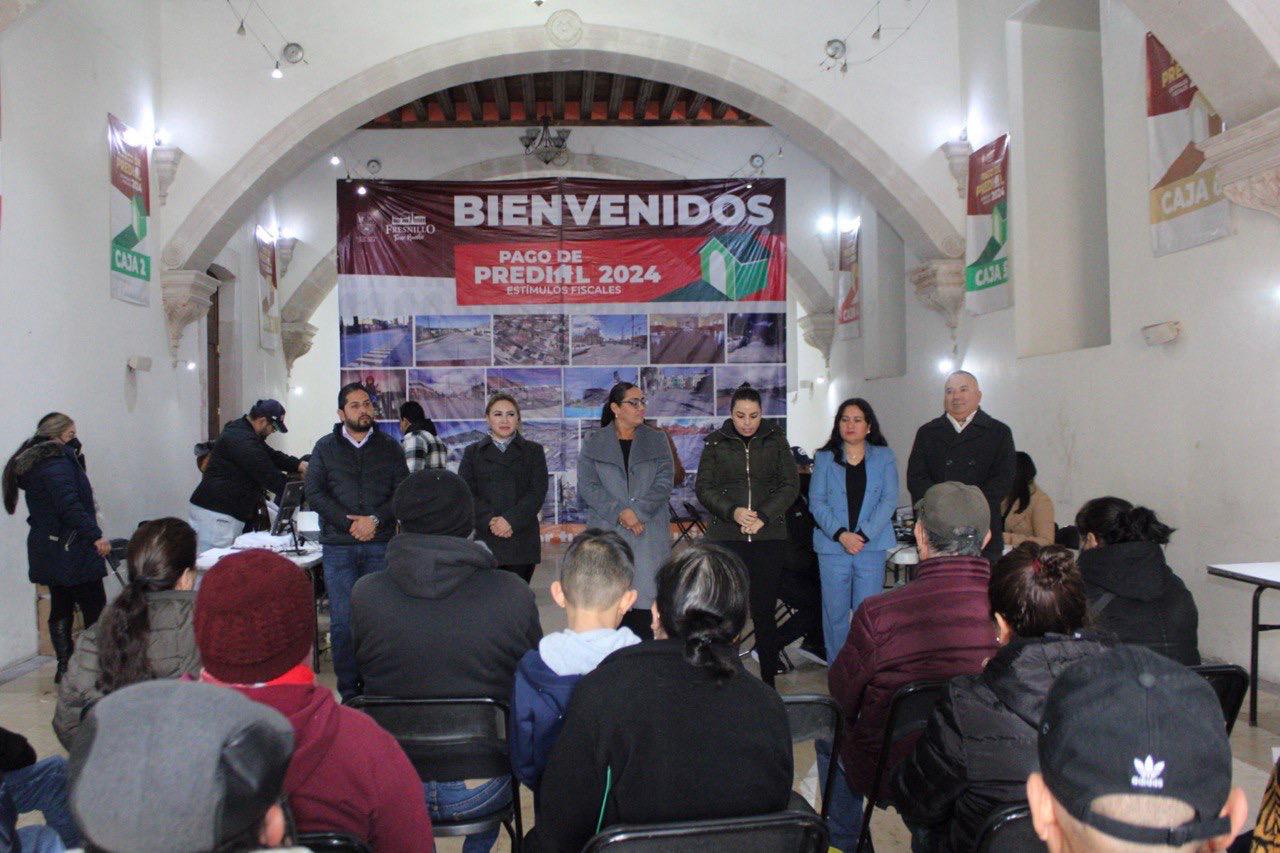 INICIA COBRO DEL IMPUESTO PREDIAL EN FRESNILLO