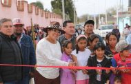 ENTREGA GOBIERNO DE FRESNILLO CINCO CALLES PAVIMENTADAS EN COMUNIDADES RURALES