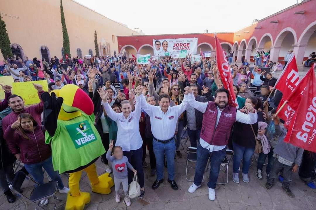 INICIA JORGE MIRANDA SU CAMPAÑA ELECTORAL POR LA PRESIDENCIA MUNICIPAL DE ZACATECAS