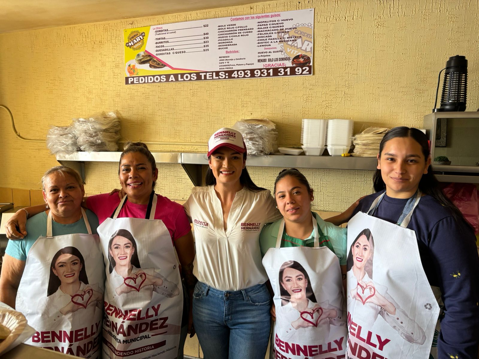 “Las mujeres, sí podemos”: Bennelly Hernández