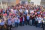 RITA QUIÑONES ACUDE A LA PRIMARIA LÁZARO CÁRDENAS A REALIZAR HONORES A LA BANDERA