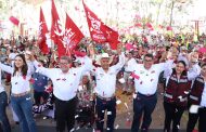 RICARDO MONREAL  RECORRE EL SUR DE ZACATECAS  DE LA MANO DE SAÚL MONREAL