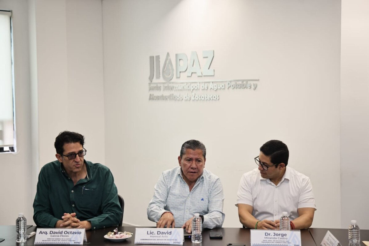 Instruye Gobernador realizar obra estratégica que mejorará el servicio de agua en 124 colonias de Zacatecas y Guadalupe