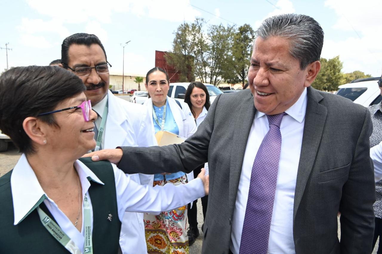 Anuncia Gobernador David Monreal la basificación de 1 mil 900 trabajadores del sector salud