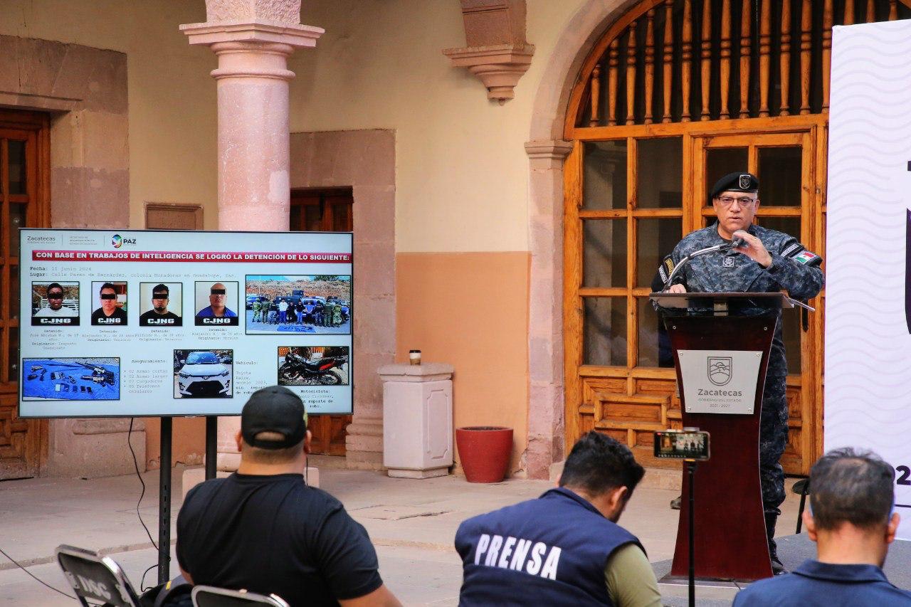 Disminuye incidencia delictiva en Zacatecas