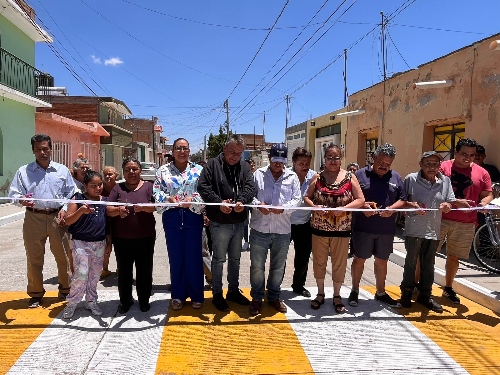 LE APUESTA RITA QUIÑONES A LA MODERNIZACIÓN DE CALLES EN FRESNILLO