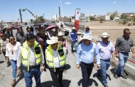 Presenta 98% de avance construcción del puente sobre el Río Aguanaval, en Río Grande, Zacatecas