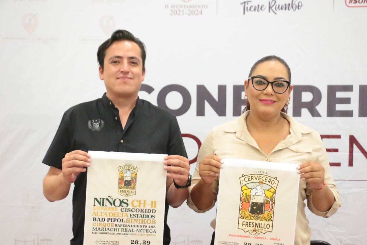 INVITAN A DISFRUTAR DEL FESTIVAL CERVECERO FRESNILLO