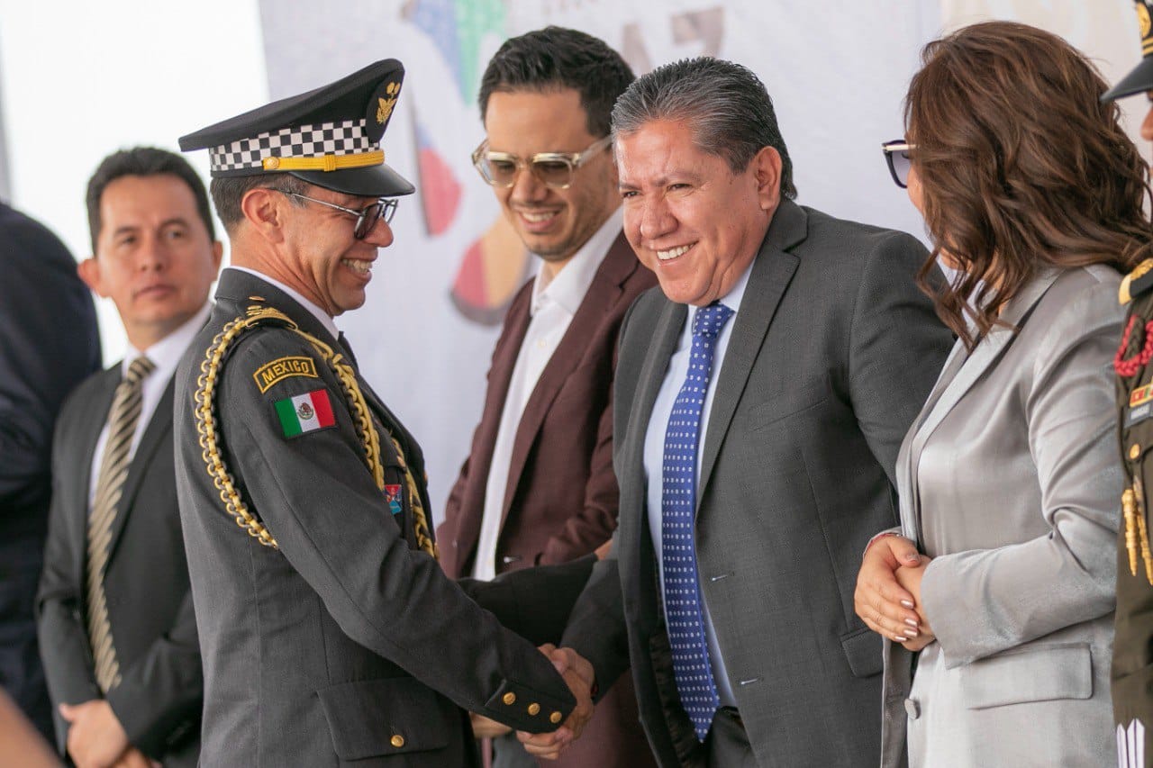Reconoce Gobernador David Monreal a la Guardia Nacional por su V aniversario y su aportación a la pacificación de Zacatecas