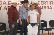 Reparte Gobernador David Monreal semilla para el ciclo agrícola 2024 y otorga apoyos contra la sequía