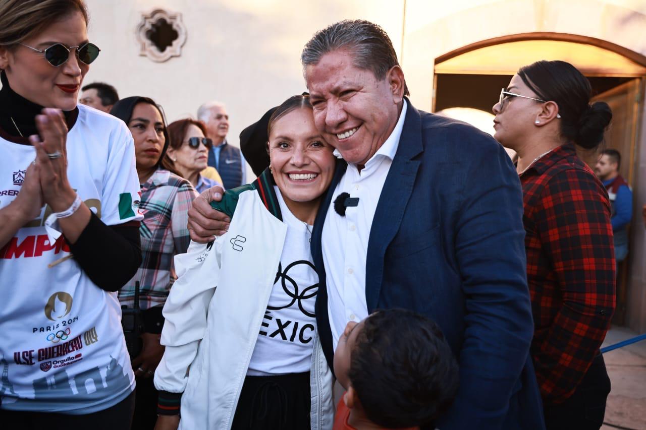 Respalda Gobernador David Monreal a atleta zacatecana Ilse Guerrero por su participación en Juegos Olímpicos París 2024