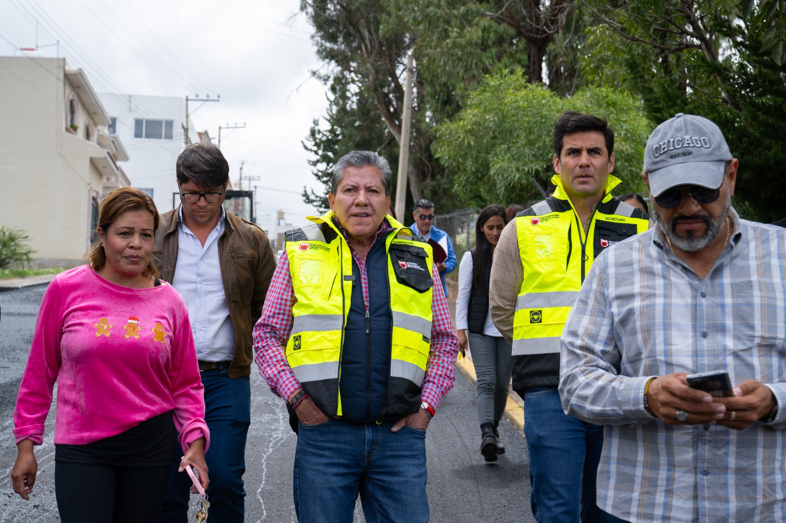 Durante tres años, pavimenta Gobernador David Monreal Ávila más de 500 calles en la capital de Zacatecas