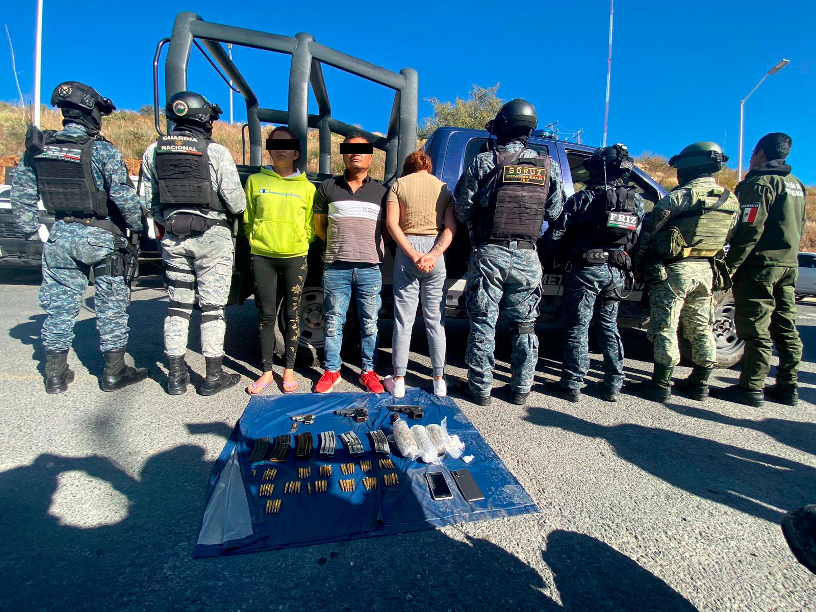 Una menor, otra mujer y más detenidos de un banda del crimen organizado