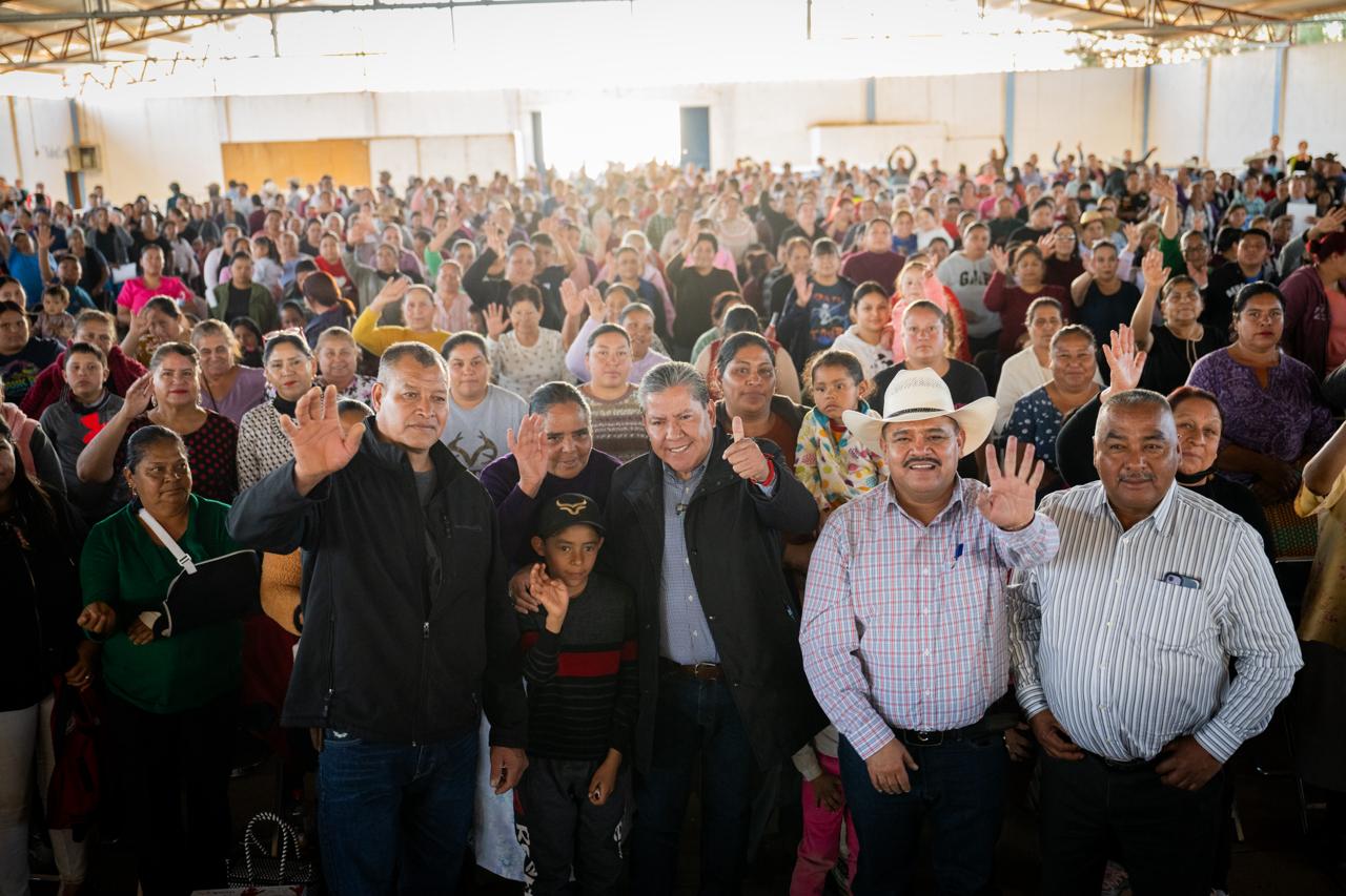 Entrega Gobernador David Monreal más de 60 mil canastas alimentarias en las comunidades rurales de Zacatecas