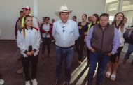 Supervisa Gobernador David Monreal avance del Gimnasio de Alto Nivel en Plateros