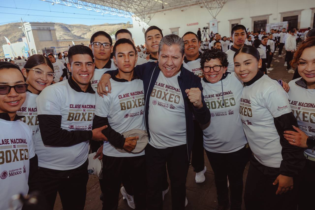 Se promueven en Zacatecas el deporte, la paz y el bienestar con la Clase Nacional de Boxeo