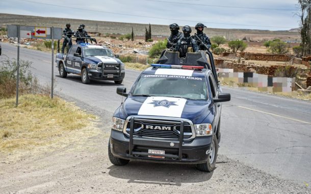 Rescatan Fuerzas de Seguridad a una persona reportada como no localizada en Fresnillo