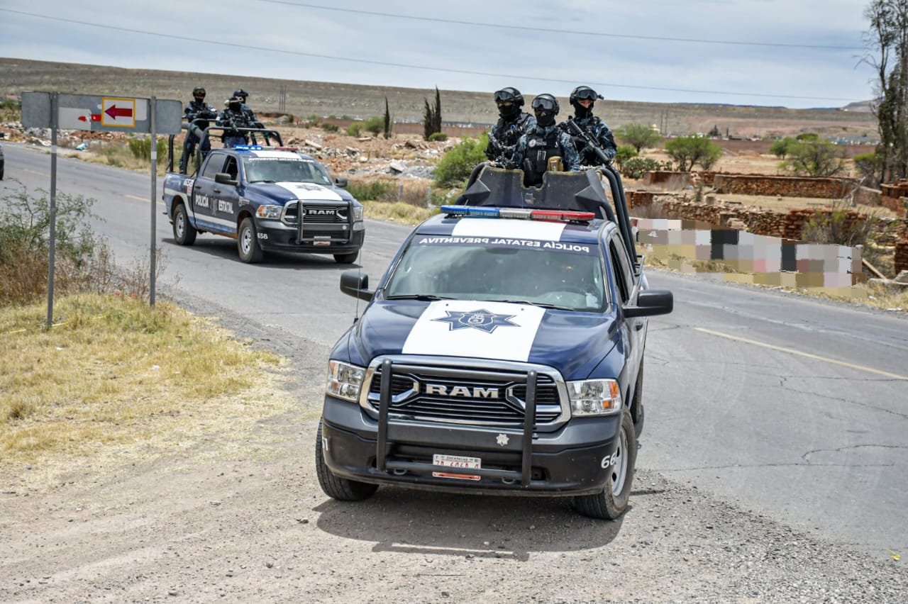 Rescatan Fuerzas de Seguridad a una persona reportada como no localizada en Fresnillo