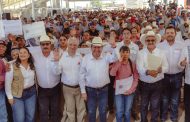 Arrancan Gobernador David Monreal y Director de Pemex entrega de Fertilizantes para el Bienestar 2025