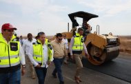 Supervisa Gobernador David Monreal rehabilitación de carreteras en Calera y Villa de Cos