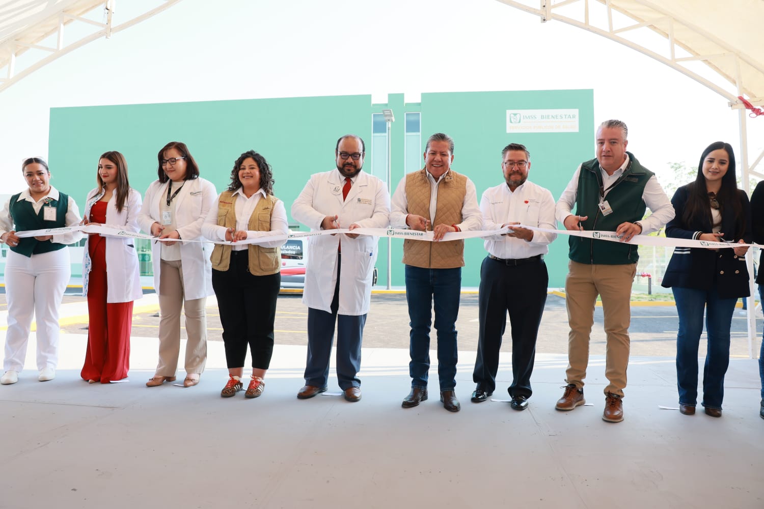 Inauguran Presidenta Claudia Sheinbaum y Gobernador David Monreal Centro de Salud Urbano en Jerez