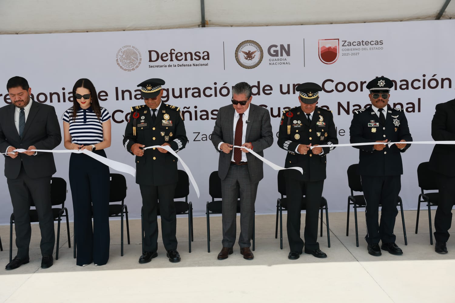 Fortalece Guardia Nacional su presencia operativa en Zacatecas;  Gobernador David Monreal inaugura instalaciones en Villanueva y Fresnillo