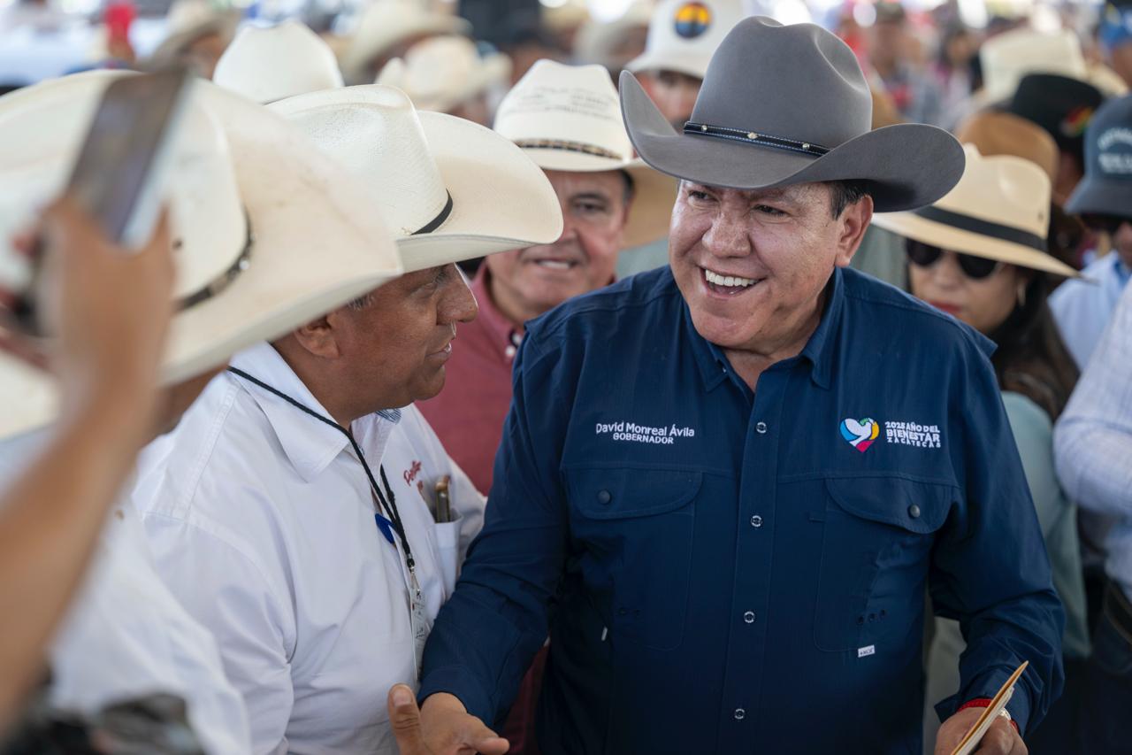 Respalda Gobernador David Monreal al campo zacatecano para mejorar la producción en 2025
