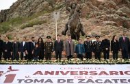 Conmemora Gobernador David Monreal el 111 Aniversario de la Toma de Zacatecas con un llamado a la unidad y el progreso