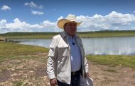 Continúa Gobernador David Monreal supervisión a presas de Zacatecas y augura buen ciclo agrícola