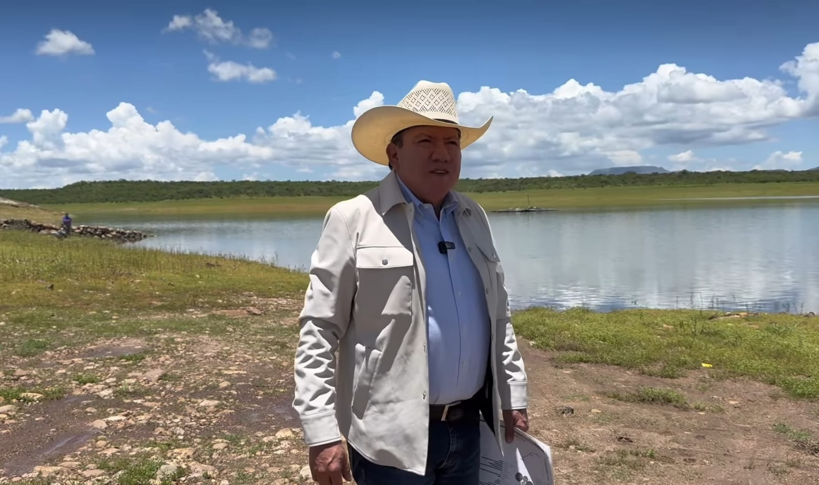 Continúa Gobernador David Monreal supervisión a presas de Zacatecas y augura buen ciclo agrícola