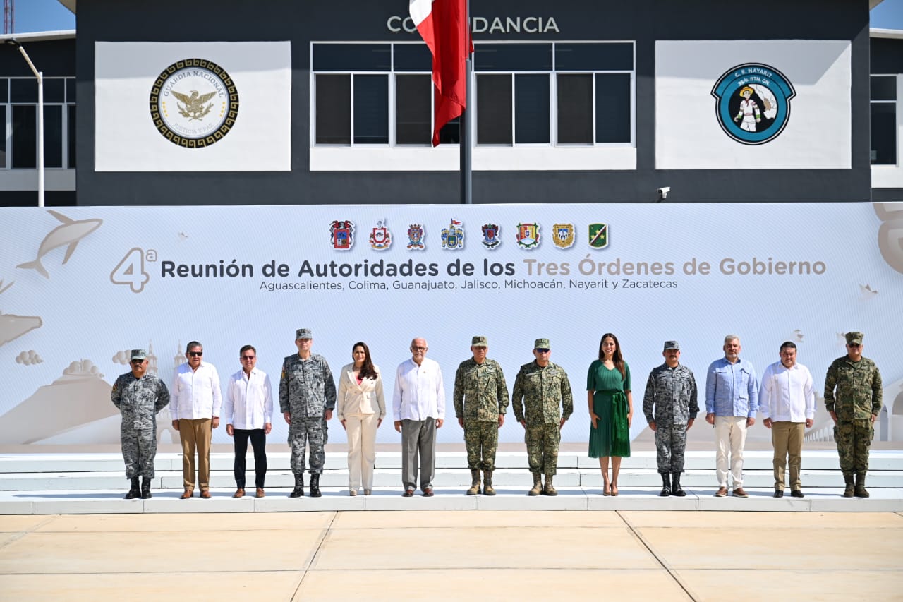 Participa Gobernador David Monreal en Cuarta reunión de seguridad de la Región Centro-Occidente