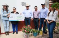 Beneficia Gobernador David Monreal a familias de Puebla del Palmar con mejora de vivienda