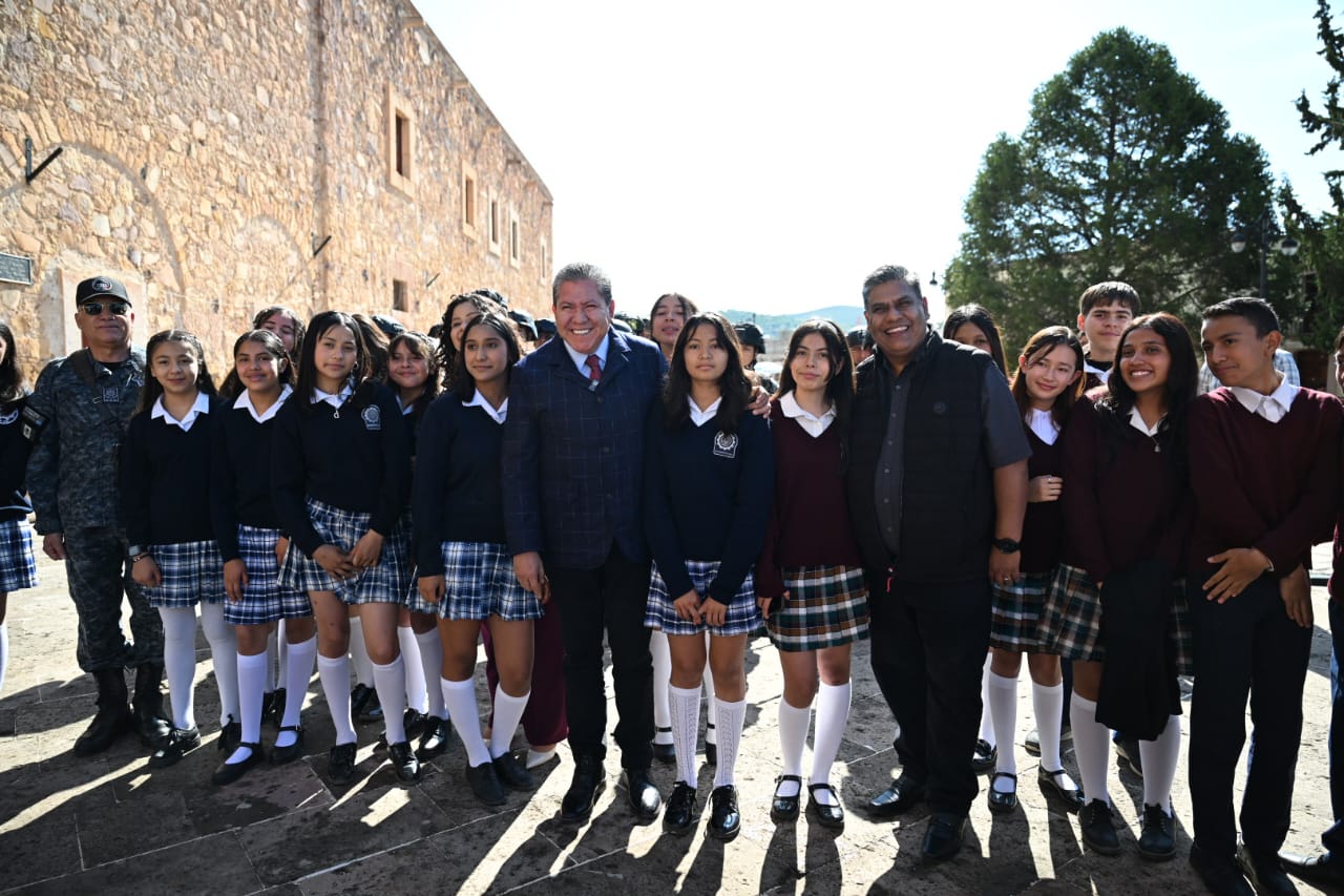 Zacatecas, entre las cinco entidades más seguras del país: Gobernador David Monreal Ávila